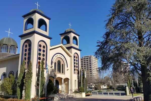 Map of all Greek Orthodox churches in Australia